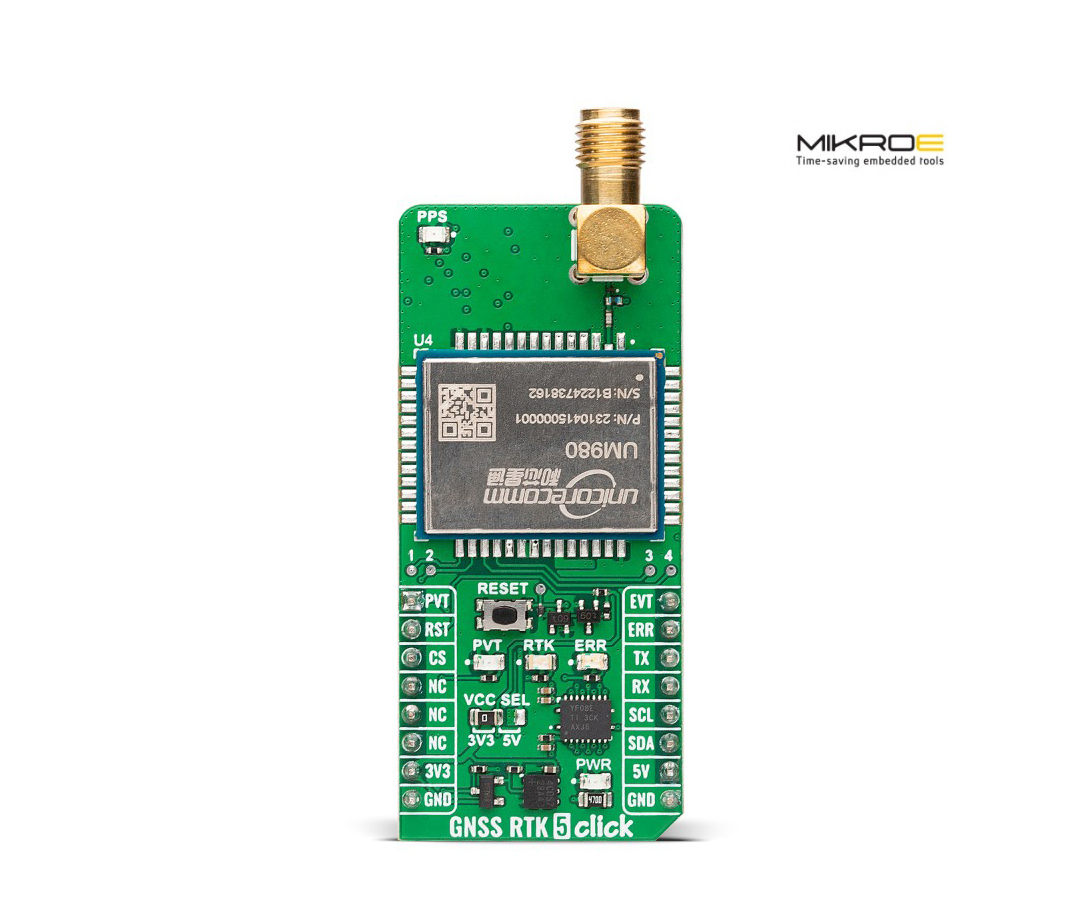 MIKROE GNSS RTK 5 CLICK